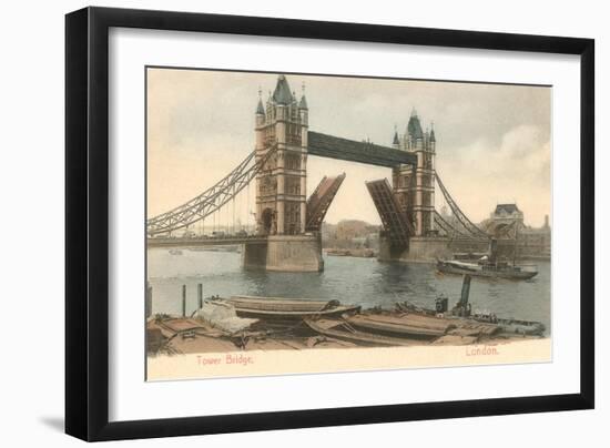 Tower Bridge, London, England-null-Framed Art Print