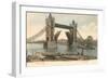 Tower Bridge, London, England-null-Framed Art Print