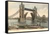 Tower Bridge, London, England-null-Framed Stretched Canvas