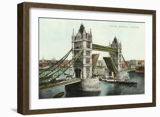 Tower Bridge, London, England-null-Framed Art Print