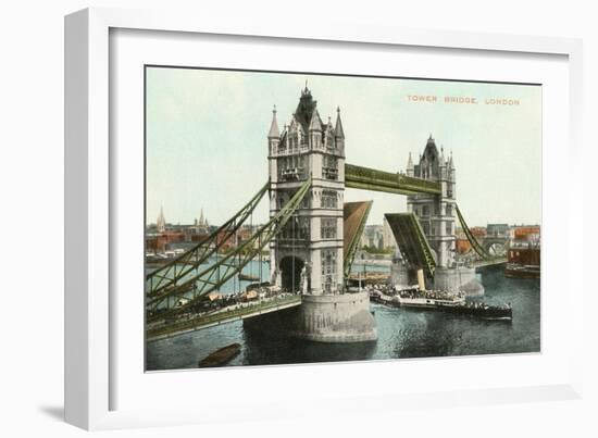 Tower Bridge, London, England-null-Framed Art Print