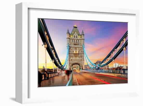 Tower Bridge - London-null-Framed Art Print