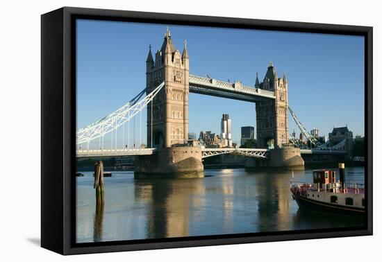 Tower Bridge, London-Peter Thompson-Framed Stretched Canvas