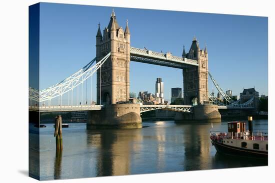 Tower Bridge, London-Peter Thompson-Stretched Canvas