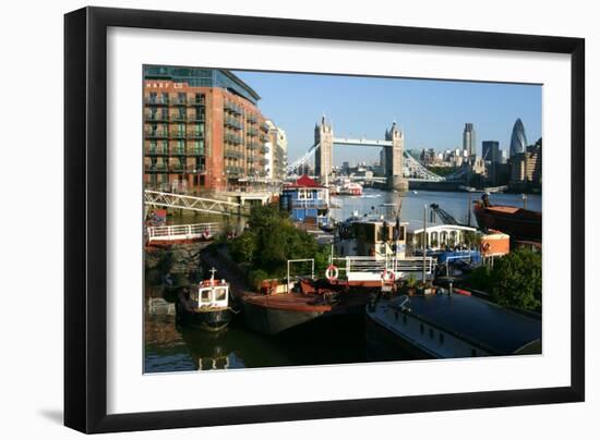 Tower Bridge, London-Peter Thompson-Framed Photographic Print