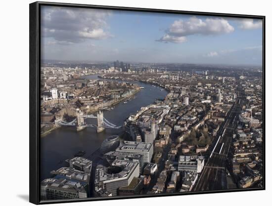 Tower Bridge London-Charles Bowman-Framed Photographic Print