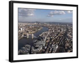 Tower Bridge London-Charles Bowman-Framed Photographic Print