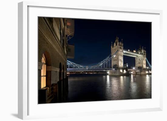 Tower Bridge London-Charles Bowman-Framed Photographic Print