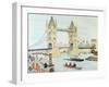Tower Bridge, London-Gillian Lawson-Framed Giclee Print