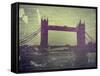 Tower Bridge London-NaxArt-Framed Stretched Canvas