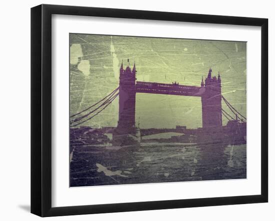 Tower Bridge London-NaxArt-Framed Art Print