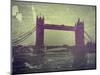 Tower Bridge London-NaxArt-Mounted Art Print