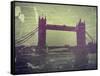 Tower Bridge London-NaxArt-Framed Stretched Canvas