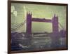 Tower Bridge London-NaxArt-Framed Art Print