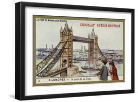 Tower Bridge, London-null-Framed Giclee Print