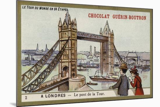 Tower Bridge, London-null-Mounted Giclee Print