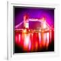 Tower Bridge Night, London-Tosh-Framed Art Print