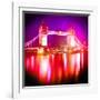 Tower Bridge Night, London-Tosh-Framed Art Print