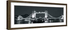 Tower Bridge Night-John Harper-Framed Giclee Print