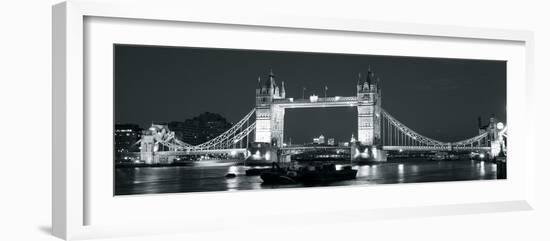 Tower Bridge Night-John Harper-Framed Giclee Print