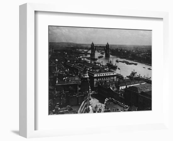 Tower Bridge on the River Thames-null-Framed Photographic Print