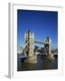 Tower Bridge Open, London, England, United Kingdom-Adina Tovy-Framed Photographic Print
