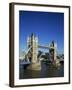 Tower Bridge Open, London, England, United Kingdom-Adina Tovy-Framed Photographic Print