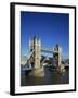 Tower Bridge Open, London, England, United Kingdom-Adina Tovy-Framed Photographic Print