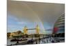 Tower Bridge Rainbow-Charles Bowman-Mounted Photographic Print