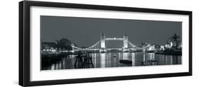 Tower Bridge Reflections-John Harper-Framed Giclee Print