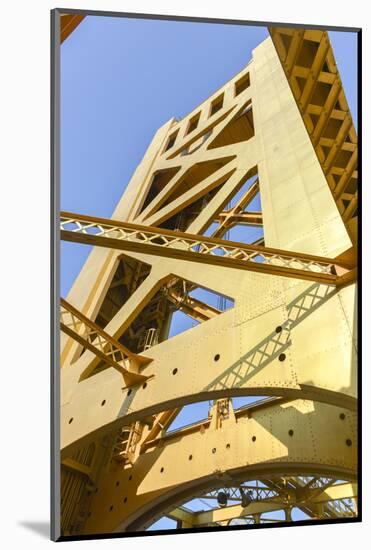 Tower Bridge, Sacramento, California-demerzel21-Mounted Photographic Print