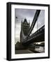 Tower Bridge, Thames River, London, England-Chuck Haney-Framed Photographic Print