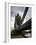 Tower Bridge, Thames River, London, England-Chuck Haney-Framed Photographic Print