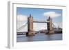 Tower Bridge, Thames River, London, England-null-Framed Photographic Print