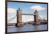 Tower Bridge, Thames River, London, England-null-Framed Premium Photographic Print