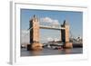 Tower Bridge, Thames River, London, England-null-Framed Photographic Print