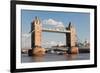 Tower Bridge, Thames River, London, England-null-Framed Photographic Print