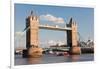 Tower Bridge, Thames River, London, England-null-Framed Photographic Print