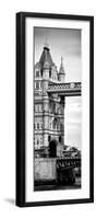 Tower Bridge with Red Bus in London - City of London - UK - England - United Kingdom - Door Poster-Philippe Hugonnard-Framed Premium Photographic Print