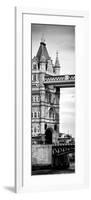 Tower Bridge with Red Bus in London - City of London - UK - England - United Kingdom - Door Poster-Philippe Hugonnard-Framed Photographic Print