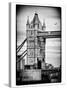 Tower Bridge with Red Bus in London - City of London - UK - England - United Kingdom - Europe-Philippe Hugonnard-Stretched Canvas