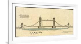 Tower Bridge-Yves Poinsot-Framed Art Print