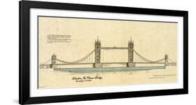 Tower Bridge-Yves Poinsot-Framed Art Print