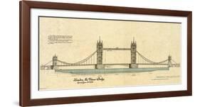 Tower Bridge-Yves Poinsot-Framed Art Print