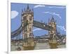 Tower Bridge-James Hobbs-Framed Giclee Print