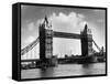 Tower Bridge-Fred Musto-Framed Stretched Canvas