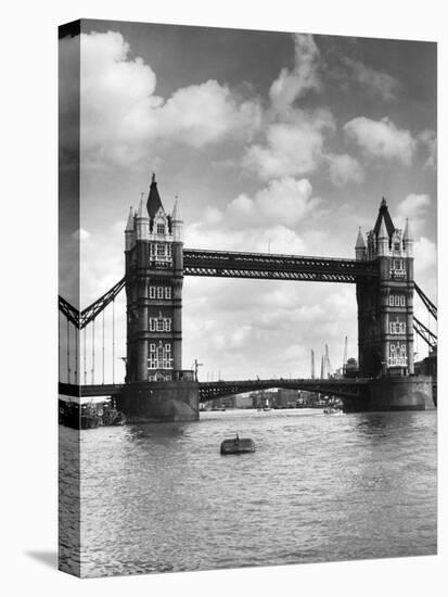 Tower Bridge-Fred Musto-Stretched Canvas