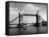 Tower Bridge-Fred Musto-Framed Stretched Canvas