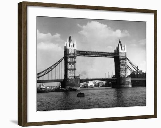 Tower Bridge-Fred Musto-Framed Photographic Print