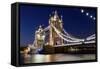 Tower Bridge-Giuseppe Torre-Framed Stretched Canvas